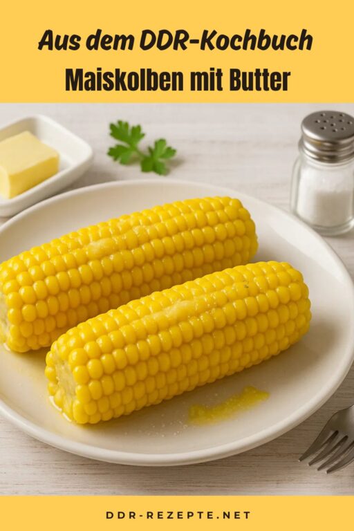 Maiskolben mit Butter