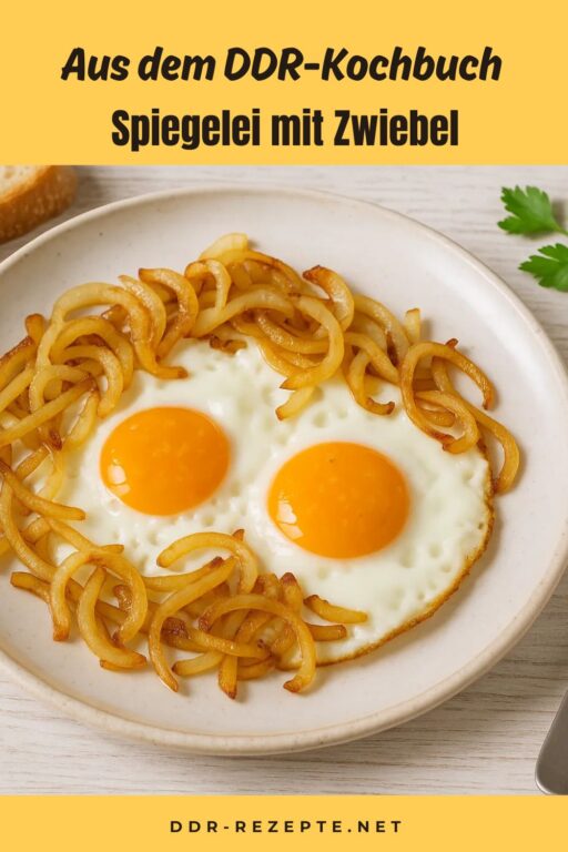 Spiegelei mit Zwiebel
