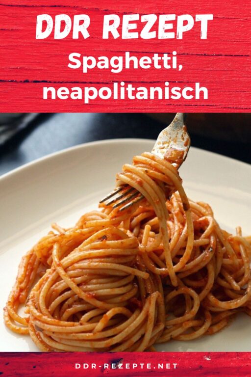 Spaghetti, neapolitanisch
