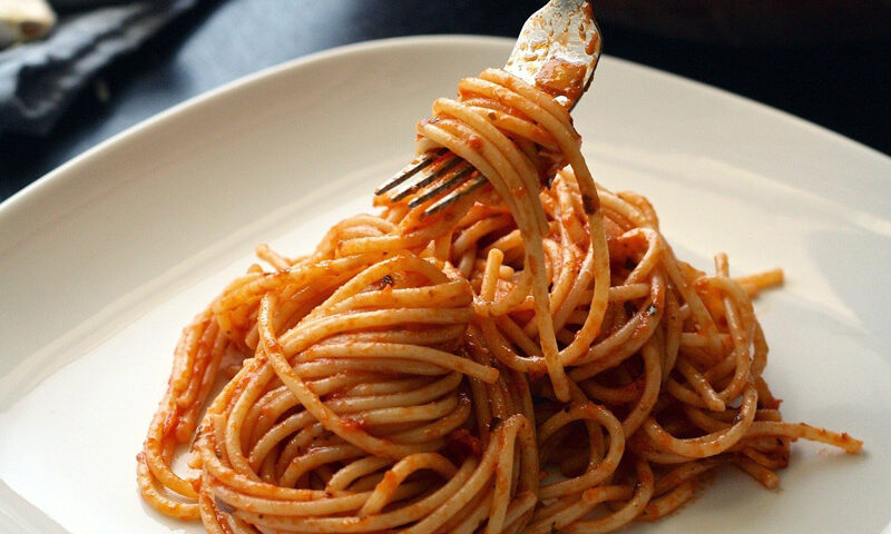 Spaghetti, neapolitanisch