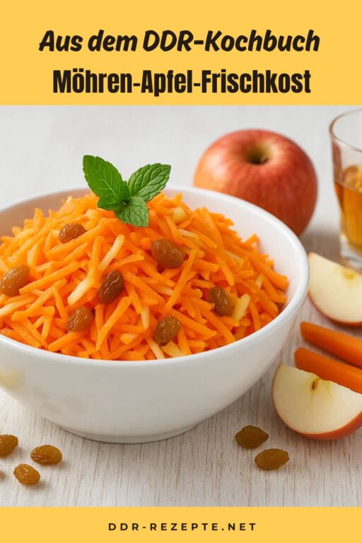 Möhren-Apfel-Frischkost