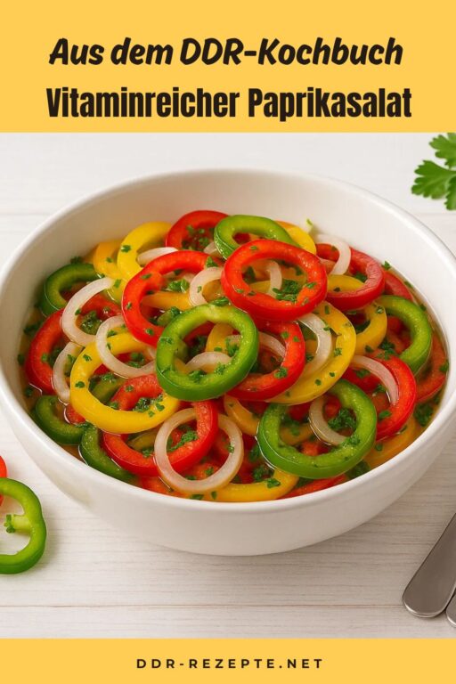 Vitaminreicher Paprikasalat