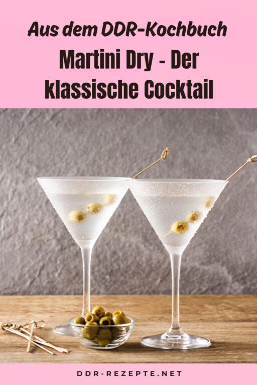 Martini Dry – Der klassische Cocktail