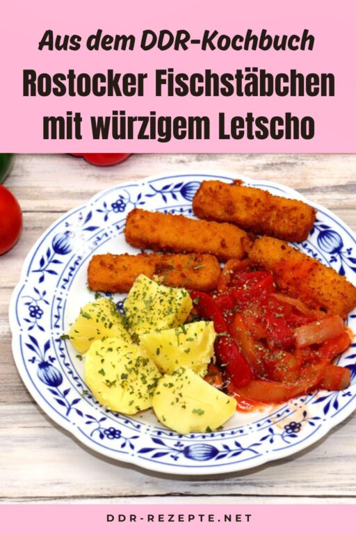 Rostocker Fischstäbchen mit würzigem Letscho