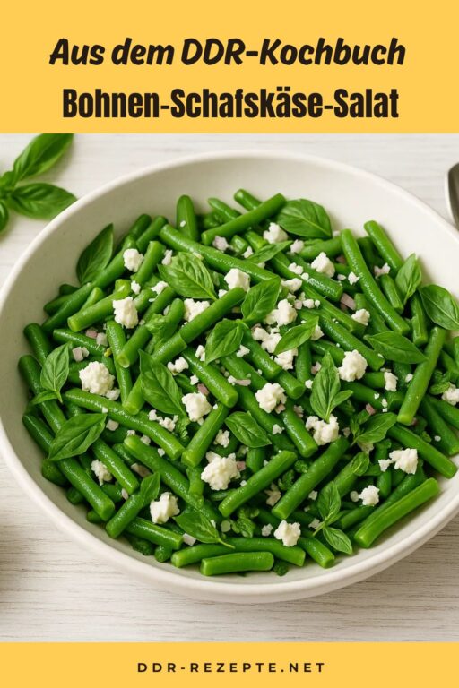 Bohnen-Schafskäse-Salat