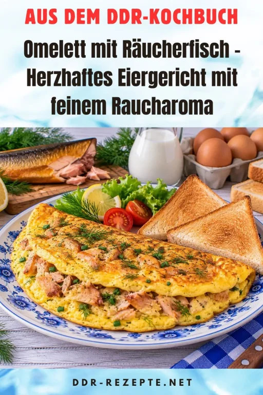 Omelett mit Räucherfisch – Herzhaftes Eiergericht mit feinem Raucharoma