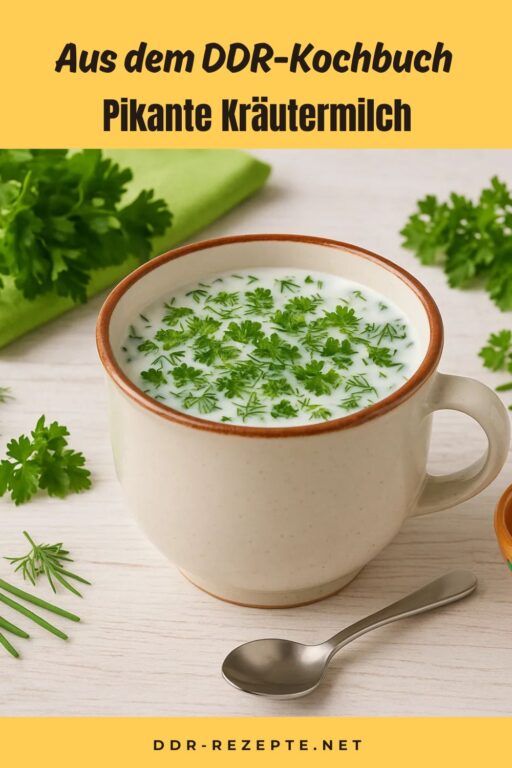 Pikante Kräutermilch