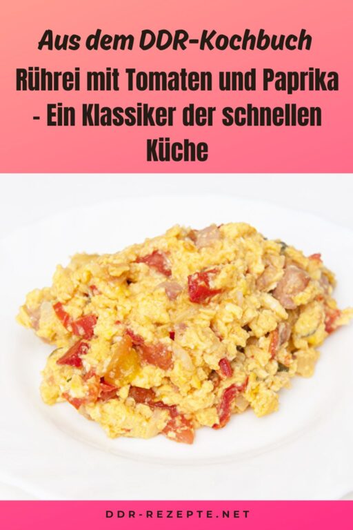 Rührei mit Tomaten und Paprika – Ein Klassiker der schnellen Küche
