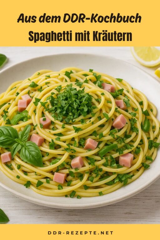 Spaghetti mit Kräutern