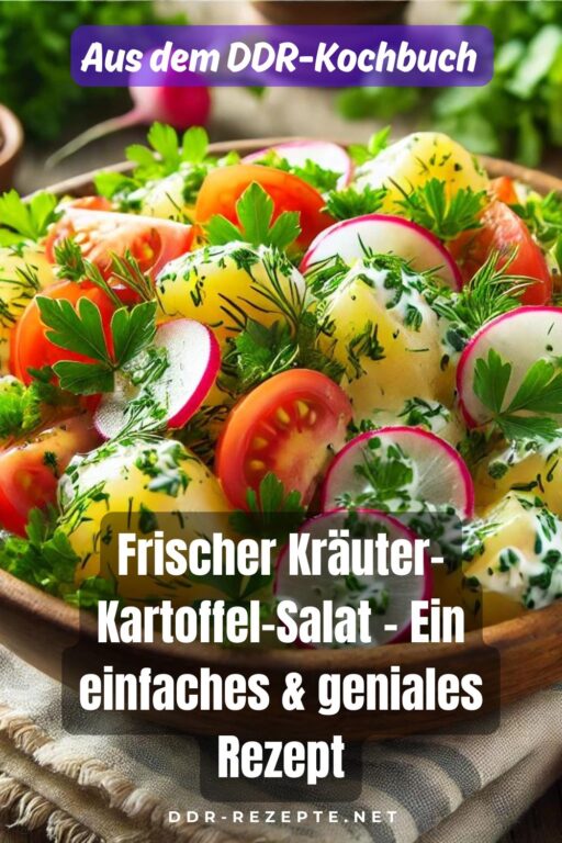 Frischer Kräuter-Kartoffel-Salat – Ein einfaches & geniales Rezept