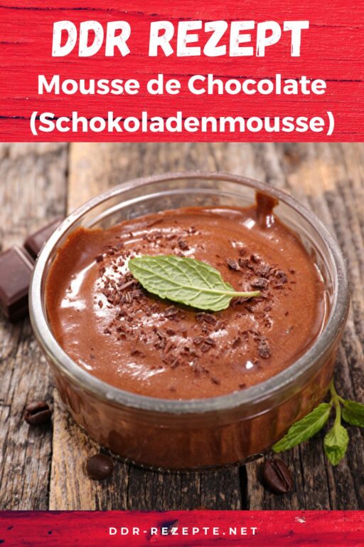 Mousse de Chocolate (Schokoladenmousse)
