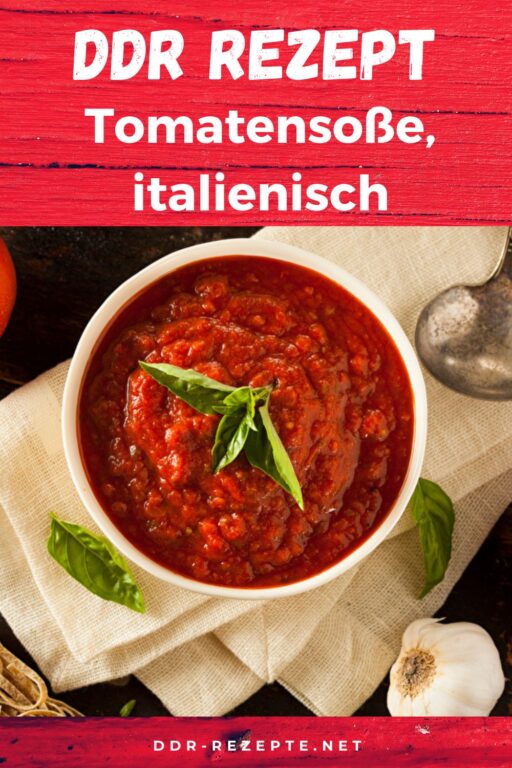 Tomatensoße, italienisch