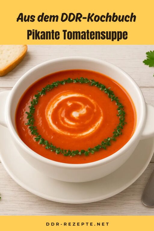 Pikante Tomatensuppe