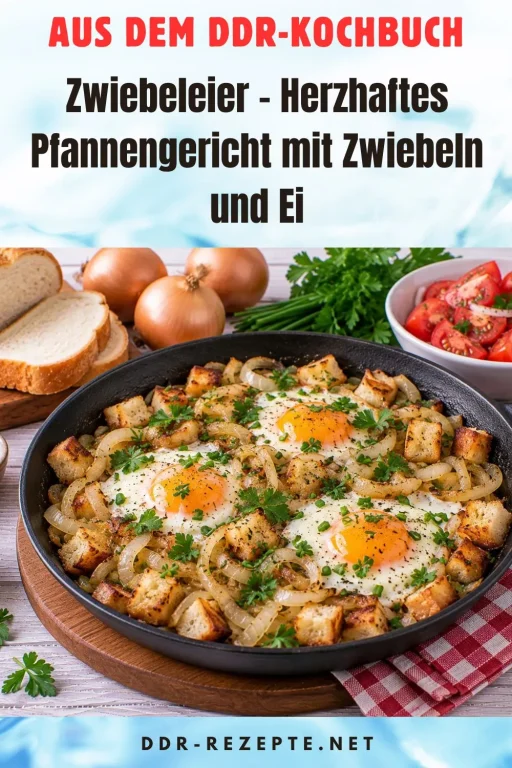 Zwiebeleier – Herzhaftes Pfannengericht mit Zwiebeln und Ei