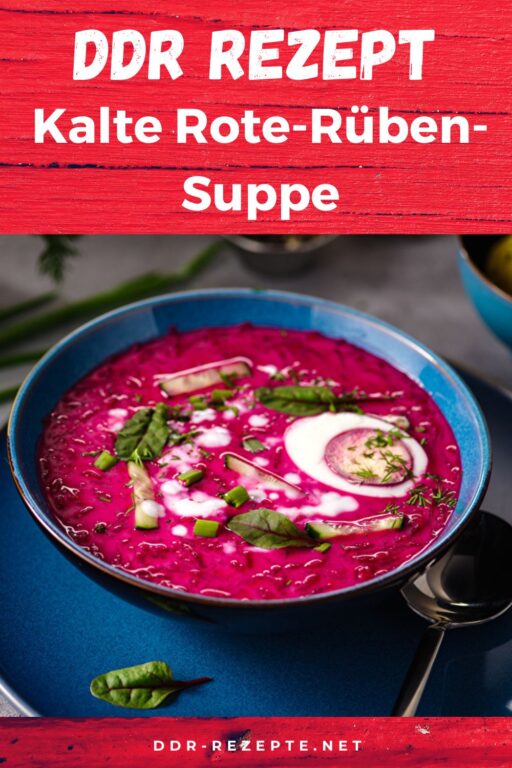 Kalte Rote-Rüben-Suppe