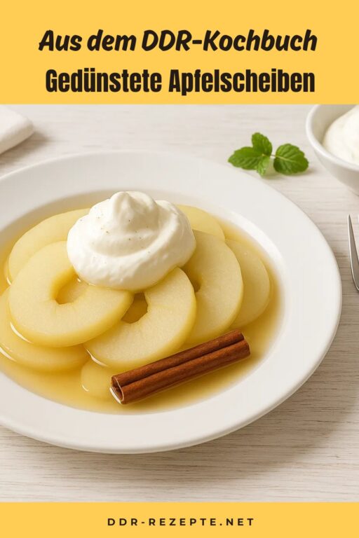 Gedünstete Apfelscheiben