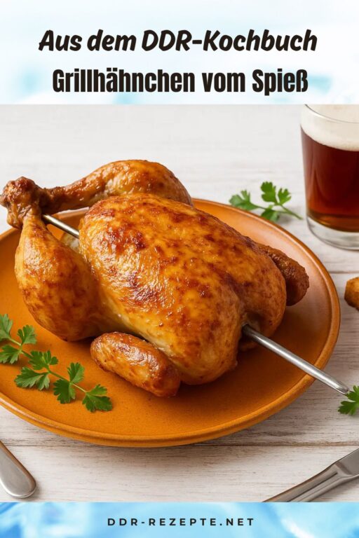 Grillhähnchen vom Spieß