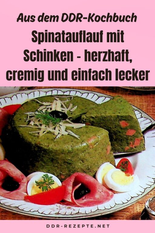 Spinatauflauf mit Schinken – herzhaft, cremig und einfach lecker