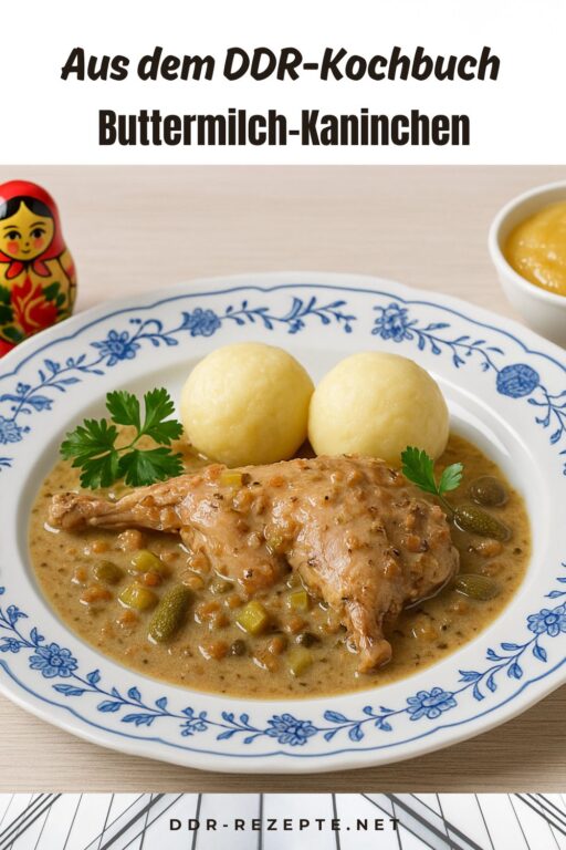 Buttermilch-Kaninchen