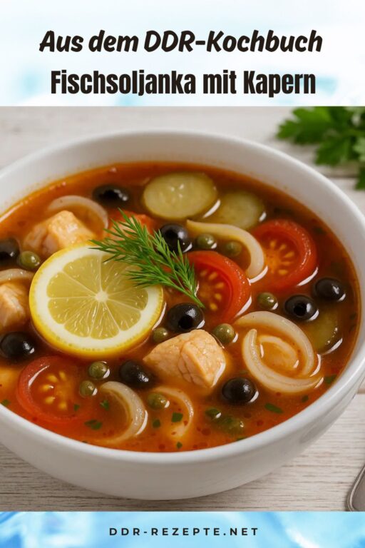 Fischsoljanka mit Kapern