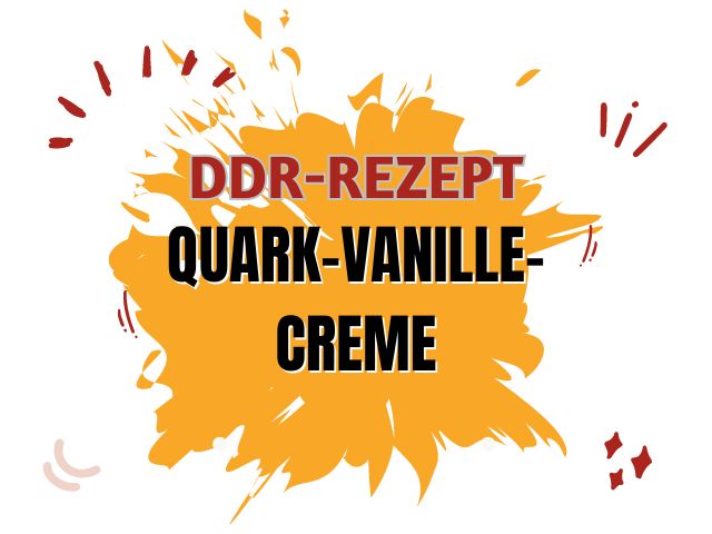 Quark-Vanille-Creme