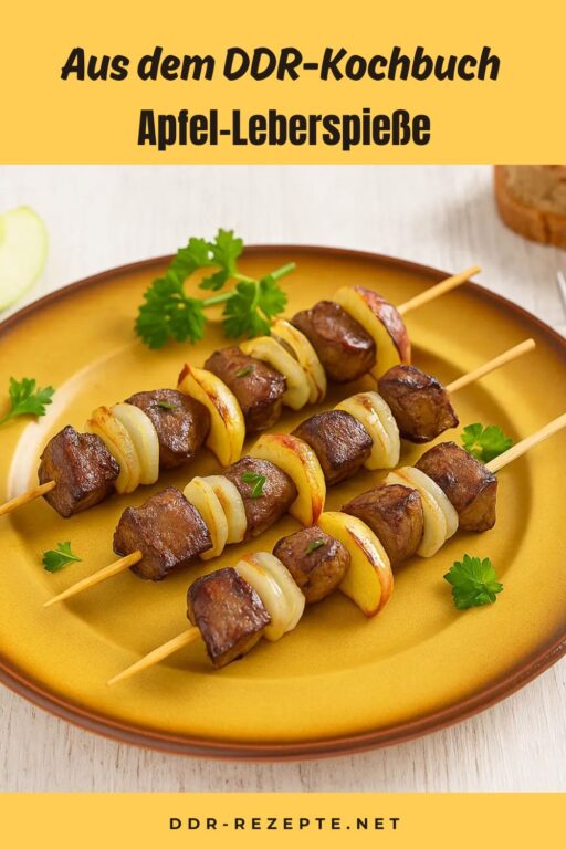 Apfel-Leberspieße