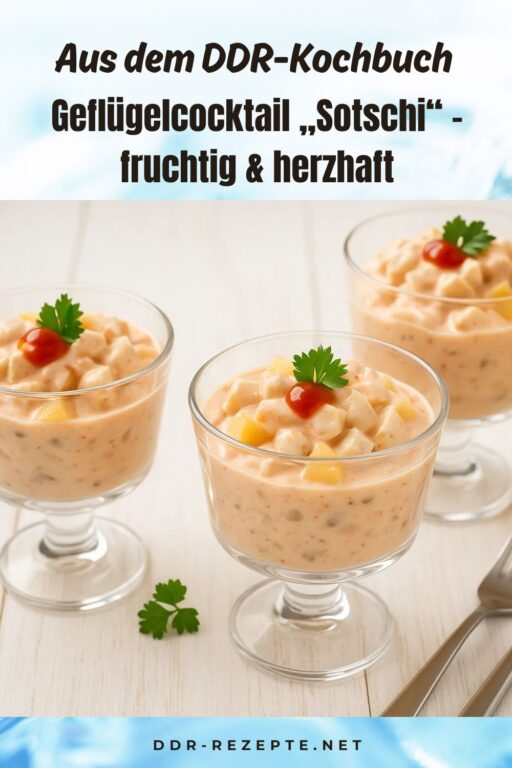 Geflügelcocktail „Sotschi“ – fruchtig & herzhaft