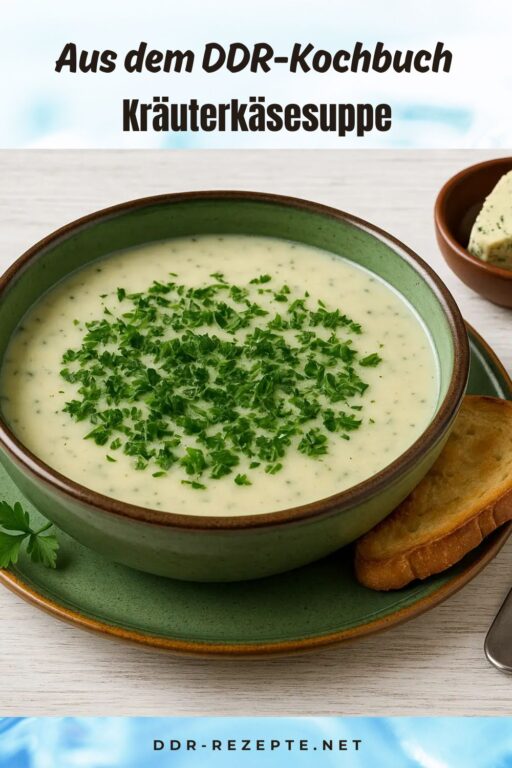 Kräuterkäsesuppe