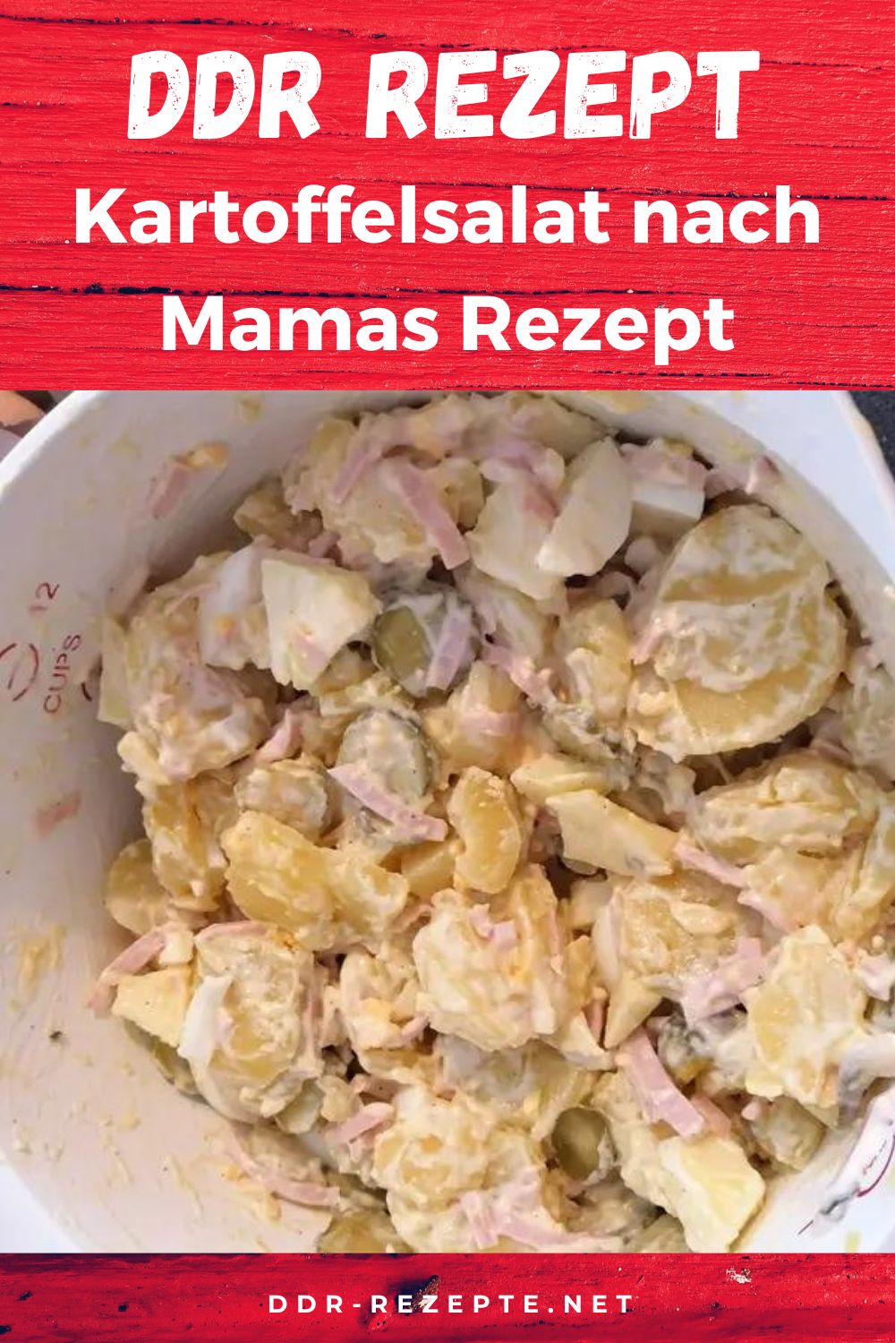 Kartoffelsalat nach Mamas Rezept – Ein DDR-Klassiker neu entdeckt