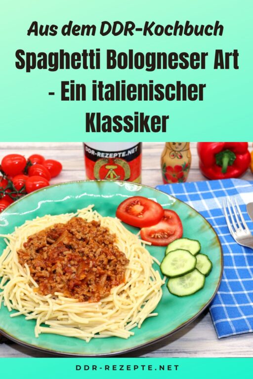 Spaghetti Bologneser Art – Ein italienischer Klassiker