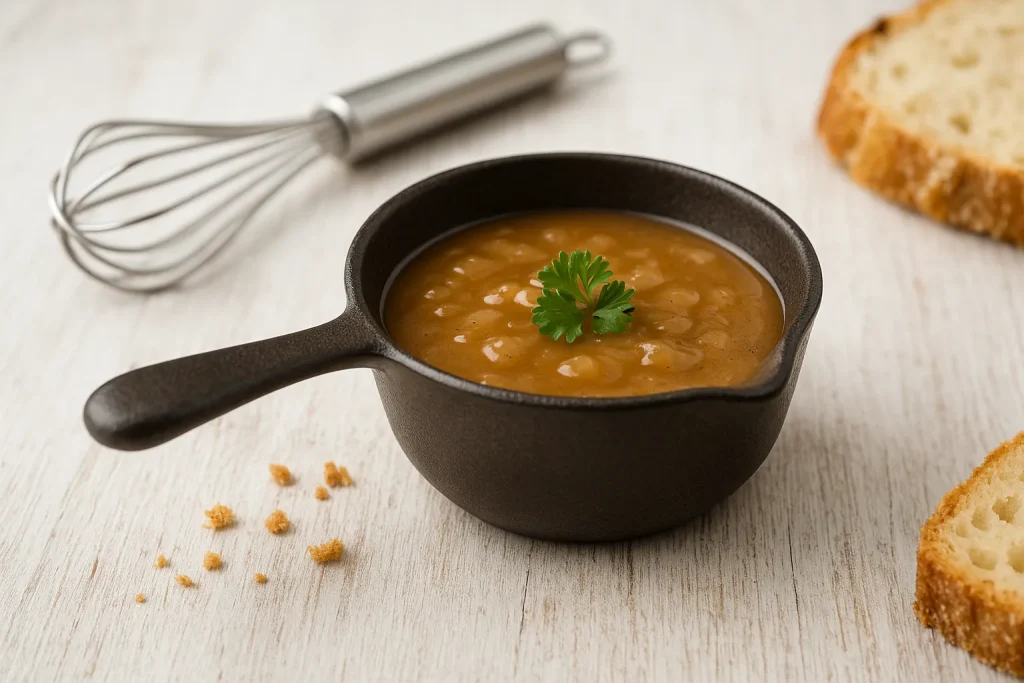 Zwiebeltunke – Deftiges DDR-Rezept aus der Vergangenheit