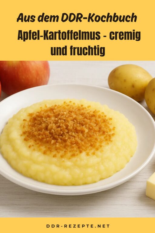 Apfel-Kartoffelmus – cremig und fruchtig