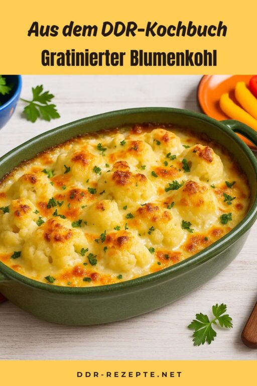 Gratinierter Blumenkohl