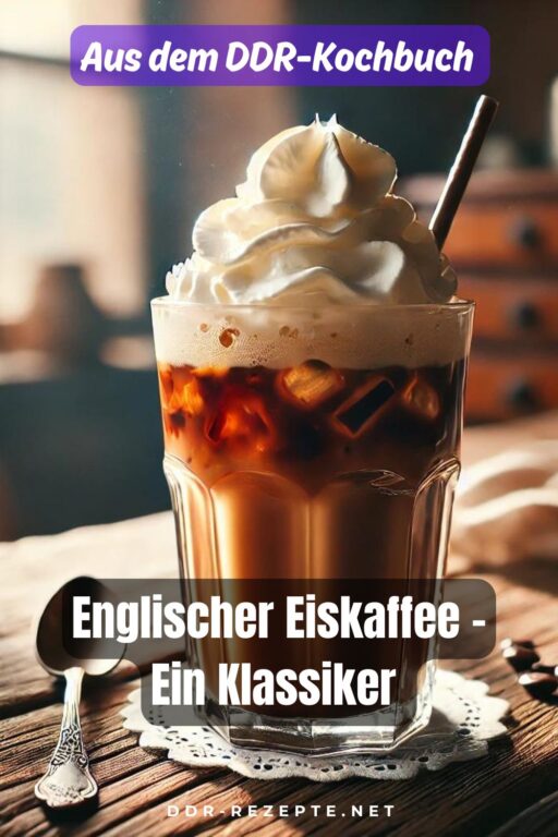 Englischer Eiskaffee – Ein Klassiker aus der DDR