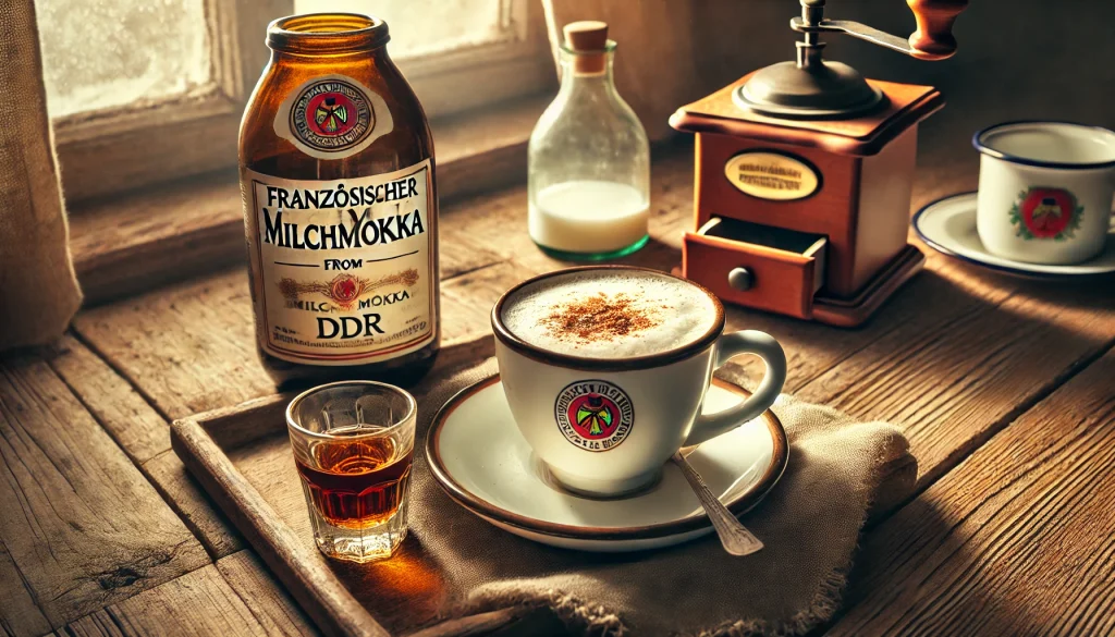 Französischer Milchmokka