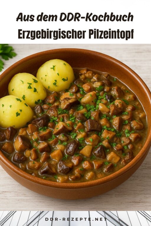 Erzgebirgischer Pilzeintopf