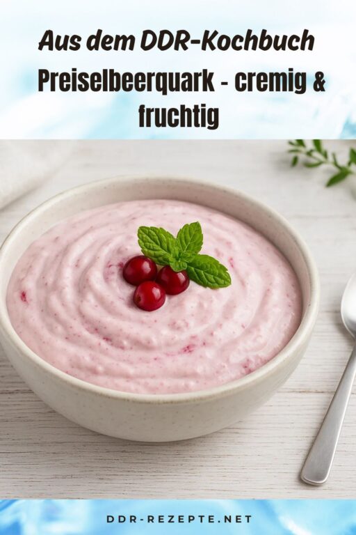Preiselbeerquark – cremig & fruchtig