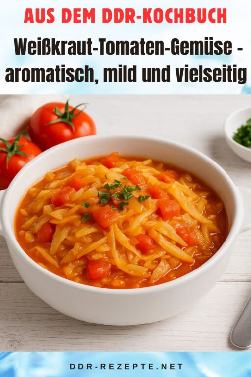 Weißkraut-Tomaten-Gemüse – aromatisch, mild und vielseitig
