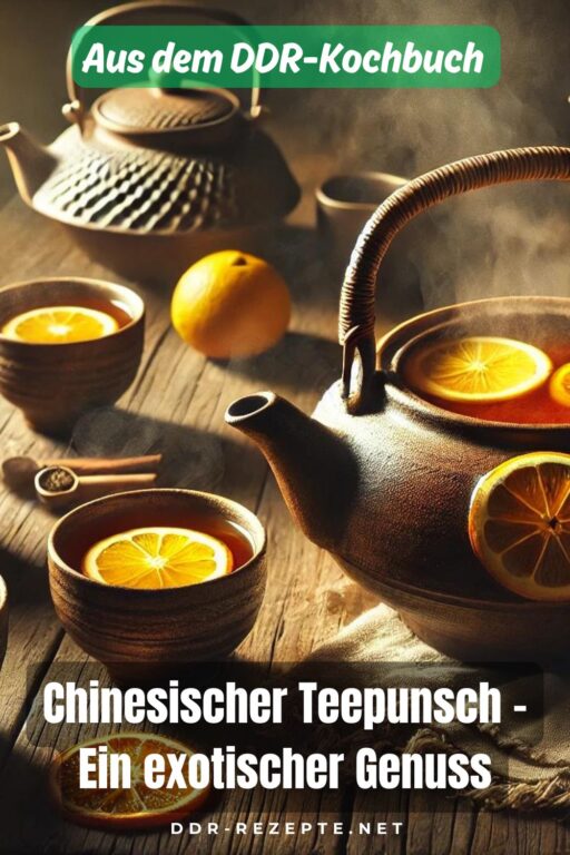 Chinesischer Teepunsch – Ein exotischer Genuss