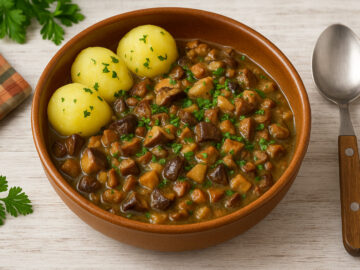 Erzgebirgischer Pilzeintopf
