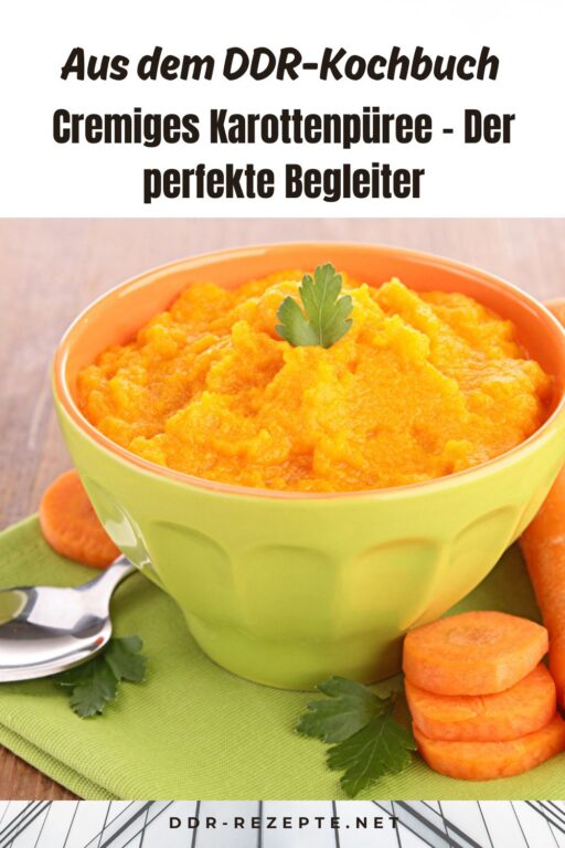 Cremiges Karottenpüree – Der perfekte Begleiter