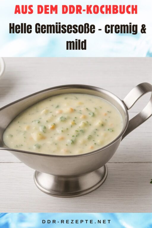 Helle Gemüsesoße – cremig & mild
