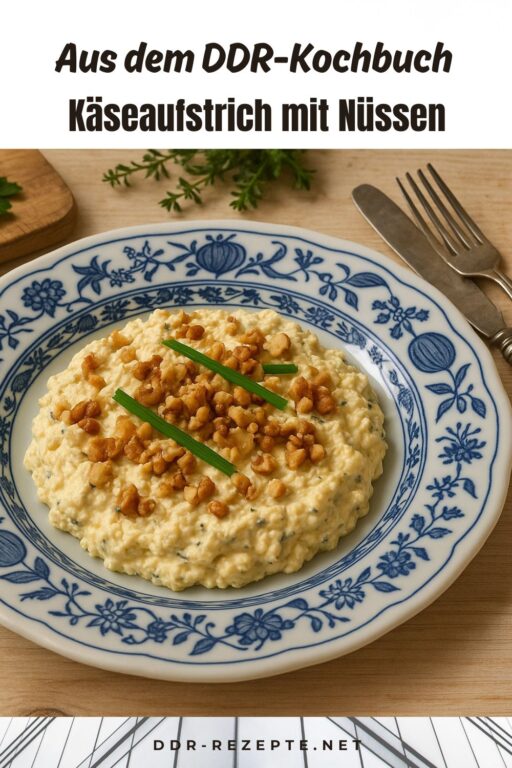 Käseaufstrich mit Nüssen