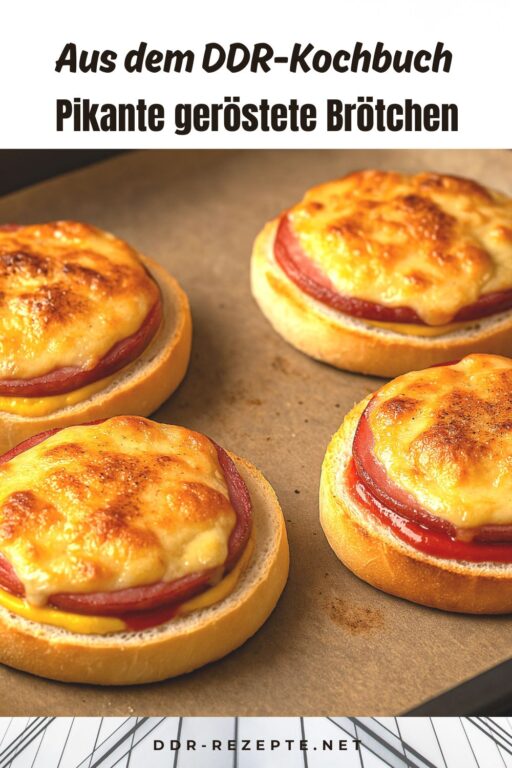 Pikante geröstete Brötchen