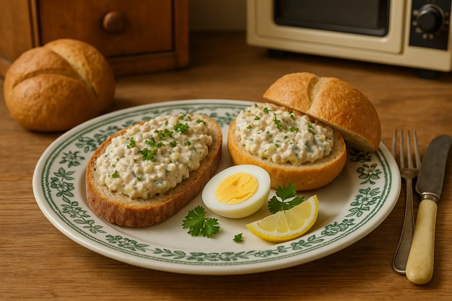 Aufstrich aus Hering, Bückling oder Sardinen Aufstrich aus Hering, Bückling oder Sardinen