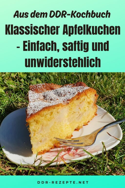 Klassischer Apfelkuchen – Einfach, saftig und unwiderstehlich