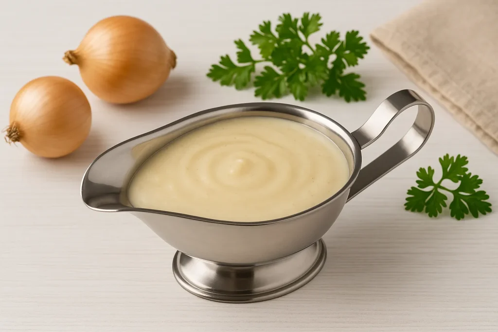 Helle Zwiebelsoße