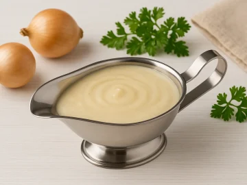 Helle Zwiebelsoße