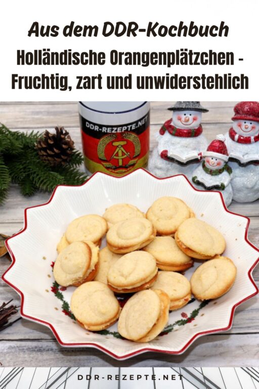 Holländische Orangenplätzchen – Fruchtig, zart und unwiderstehlich