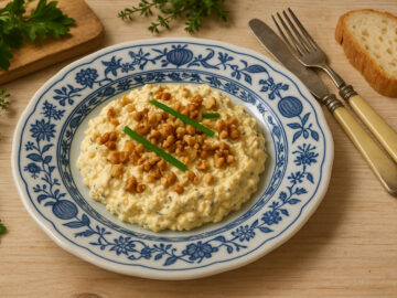 Käseaufstrich mit Nüssen